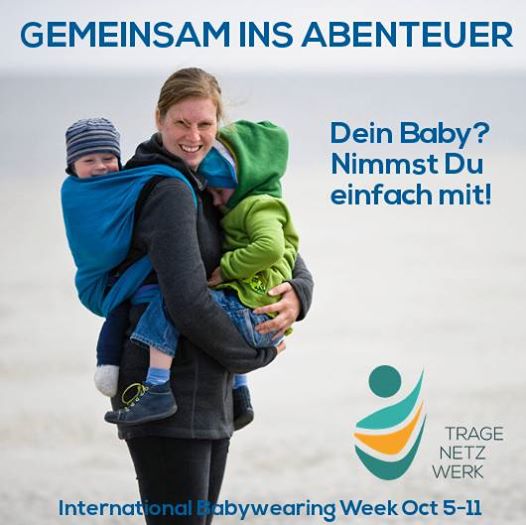 International Babywearing Week 2014 "Share the adventure"